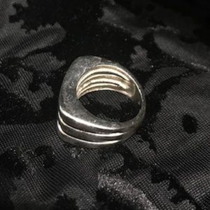 COPY - Sterling Silver Stacked Bold Polish Ring, …